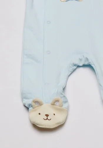 Miniatura 4 de Little Me Pijamas de algodón para bebés, ropa de dormir con pies para niños y niñas