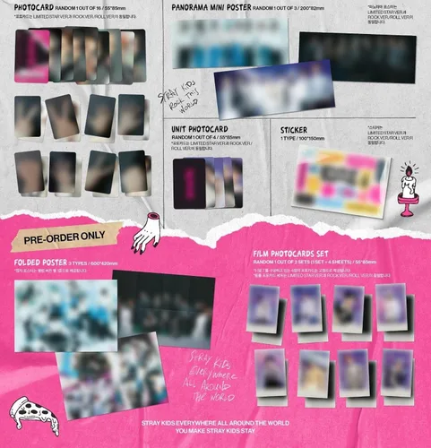 Miniatura 2 de Stray Kids ROCK-STAR 8º Mini álbum PHOTOBOOK Random Ver