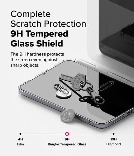 Miniatura 3 de Ringke Protector de pantalla de vidrio templado compatible con iPad Mini 6 (6ª generación) y protector de pantalla para iPad Mini A17 Pro, vidrio