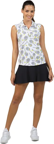 Miniatura 6 de IBKUL Athleisure Wear - Polo sin mangas con protección solar UPF 50+ Icefil Cooling Venus Print 14493