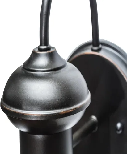 Miniatura 8 de Globe Electric Lunes, 1 lámpara de pared para exteriores e interiores, aplique de pared, 40190, 60.0watts, 110.0 volts