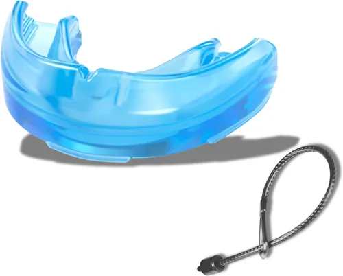 Miniatura 10 de Shock Doctor Protector bucal para aparatos ortopédicos, protector bucal deportivo para fútbol, lacrosse, hockey, baloncesto, sin tirantes