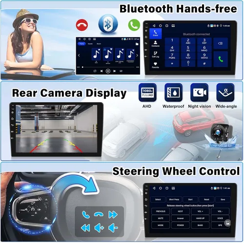 Miniatura 5 de 4G+64G para Subaru Impreza 2003-2006 Android 13 Radio estéreo inalámbrica CarPlay Android Auto navegación GPS 9 pulgadas 1280 * 720P pantalla táctil