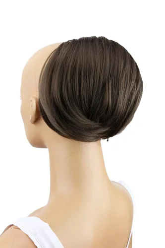 Miniatura 4 de Moño pieza PRETTYSHOP de pelo moño, cinta de pelo, extensiones de coleta, colas con ajuste para cabello ondulado o alborotado