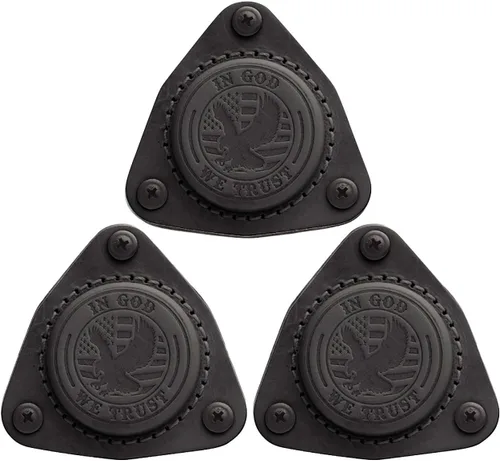 Miniatura 8 de SofHold - Montura magnética para pistola de grado militar para vehículo y hogar, fabricada en EE. UU., cuero artesanal premium de alta resistencia