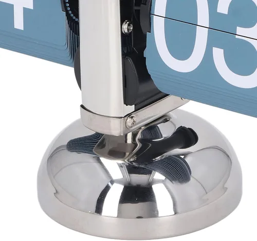 Miniatura 7 de Reloj mecánico de una sola pierna europea vintage simple automático Flip reloj mecánico reloj de giro de página para sala de estar (azul)