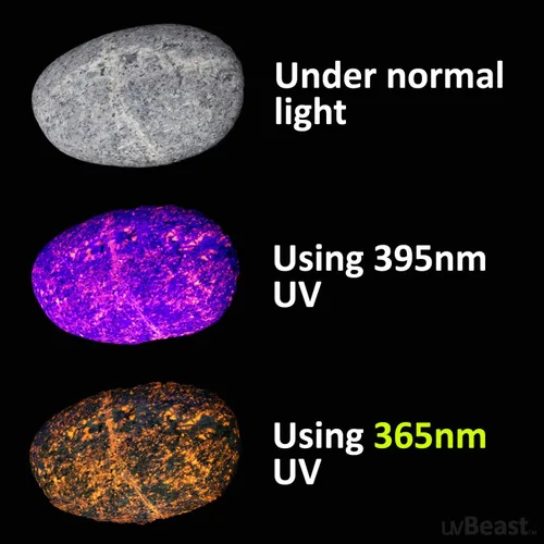 Miniatura 4 de uvBeast Nueva linterna UV de luz negra V3 de 365 nm – Alta definición ultravioleta – Alta potencia y largo alcance de grado profesional de haz mejor