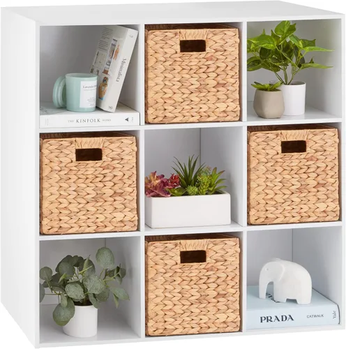 Miniatura 32 de Best Choice Products Estantería para niños con 6 cubos, organizador de almacenamiento, estante de 11 pulgadas, estantería, almacenamiento para Salvia