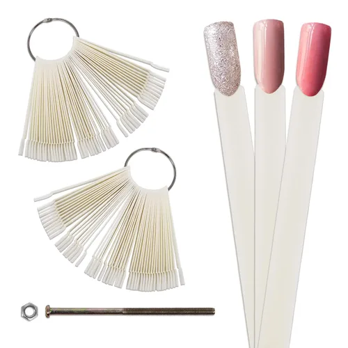 Miniatura 8 de Beauticom - Palillos transparentes para uñas (cantidad: 100 piezas)