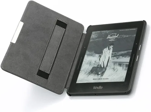 Miniatura 7 de Kindle Voyage - Funda protectora de piel para Kindle Voyage (2014), color azul oscuro