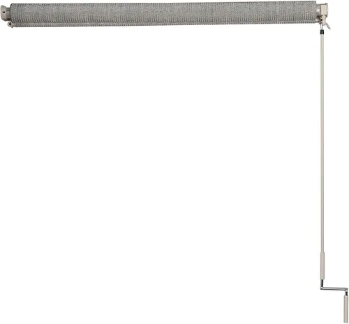 Miniatura 4 de Cross Land Persiana solar inalámbrica con manivela para niños, para exteriores y exteriores, para patio, césped, pérgola, jardín, porche, cabaña