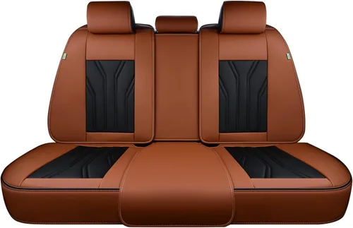 Miniatura 40 de FLORICH Fundas de asiento para automóviles, fundas de asiento impermeables, fundas de asiento de cuero para automóvil, paquete de 2, protector
