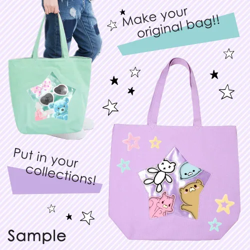 Miniatura 6 de Bolsa de mano grande con forma de estrella japonesa Itabag