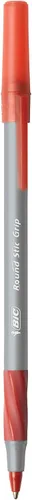 Miniatura 3 de BIC Round Stic Grip Xtra Comfort - Bolígrafos rojos, punta media (0.047 pulgadas), excelentes bolígrafos de escritura con agarre suave para una