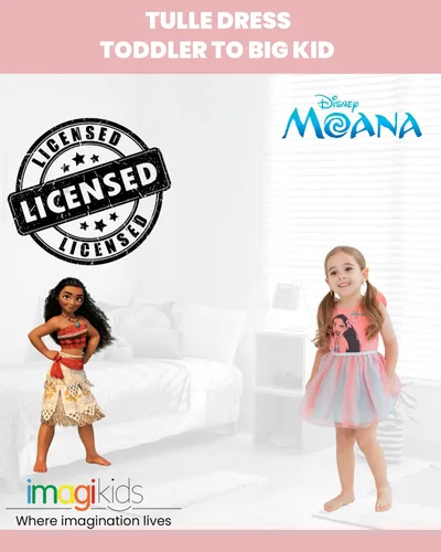 Miniatura 2 de Disney Vestido de tul de manga corta para niñas pequeñas y grandes tallas (2T - 18-20)