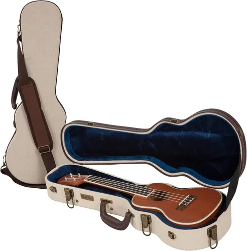 Gator Cases Journeyman Series Deluxe Wood Case for Resonator Style Acoustic Guitars