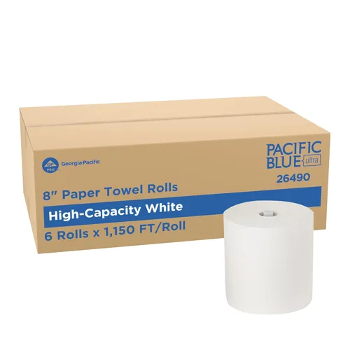Rollo de toallas de papel Pacific Blue Ultra de alta capacidad 1 Caja(s), 1 Toallas/Caja