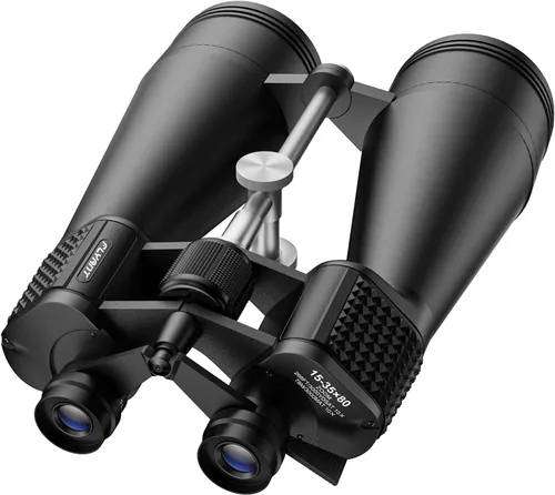 Prismáticos de astronomía de 15-35 x 80 para adultos, zoom HD de 35x de alta potencia para observación de estrellas y observación de aves, binocular
