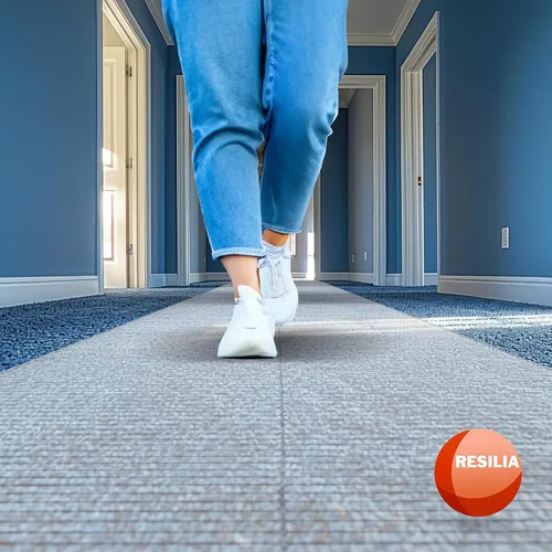 Miniatura 2 de RESILIA Deep-Pile Carpet Runner - Protector de alfombras y tapetes de vinilo plástico, protectores de piso de vinilo transparente e impermeable, 27