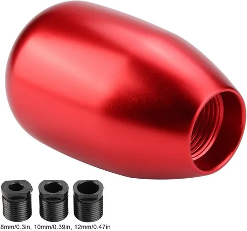 Miniatura 4 de Pomo de cambio de marchas de 5 velocidades para coche, pomo manual de cambio de marchas con cabezal de palanca de cambios y palanca de cambios con 3