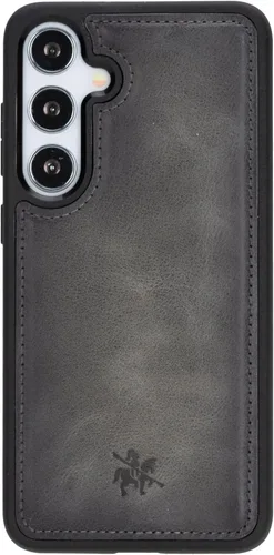 Miniatura 180 de Venito Lucca - Funda de piel compatible con Samsung Galaxy Note 10 (6,3 pulgadas), extra segura, con cubierta trasera acolchada, cocodrilo negro