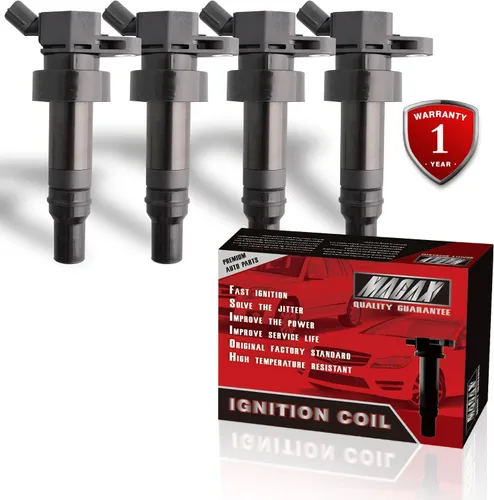 Miniatura 6 de Juego de 4 bobinas de encendido turboalimentadas UF707 27301-2B110 compatibles con Hyundai Kia Forte Veloster Koup 1.6L L4 - Reemplaza B284 C936