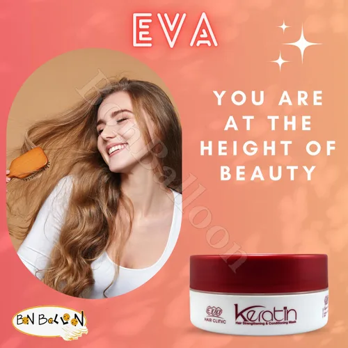 Miniatura 2 de Eva Keratin Hair Mask (7.05 oz / 200 gm) Your Fully Conditions To Hydration And Moisturizing Hair Mask ماسك للشعر