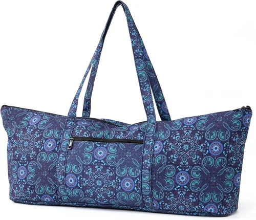 Miniatura 14 de Boulder Bee Bolsa para esterilla de yoga Gran portaesterillas de yoga con bolsillo para artículos mojados Regalos de yoga Bolsa de gimnasio
