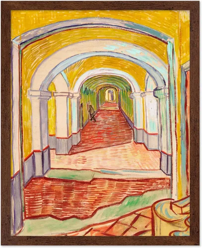 Miniatura 47 de Poster Master Póster clásico de Van Gogh, impresión impresionista vintage, regalo para artista, pintor, autorretrato, sombrero de paja, dibujo