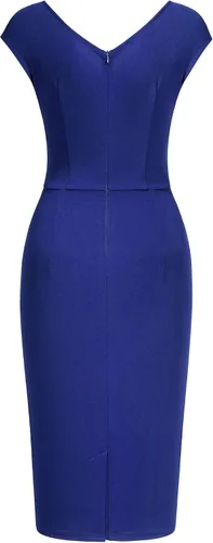 Miniatura 5 de Miusol - Vestido de estilo vintage delgado sin mangas entallado para mujer