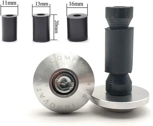 Miniatura 3 de Tapón de manillar para Yamaha TDM 900 850 Mt125 Mt03 Mt01 Mt 125 03 01 Xt660 manillar de motocicleta extremos barra equilibrada enchufe deslizante