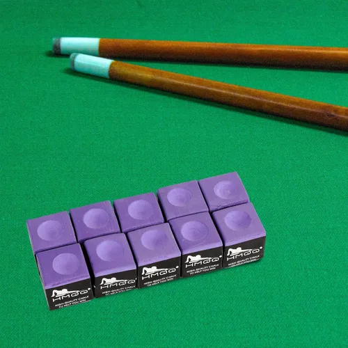 Miniatura 6 de HMQQ Pool Cue Chalk – 12 Pack Billiard Chalk, Low Dust & Anti-Slip Cue Chalk for Smooth, Accurate Shots – 6 Colors Available for Pool Lovers, Home