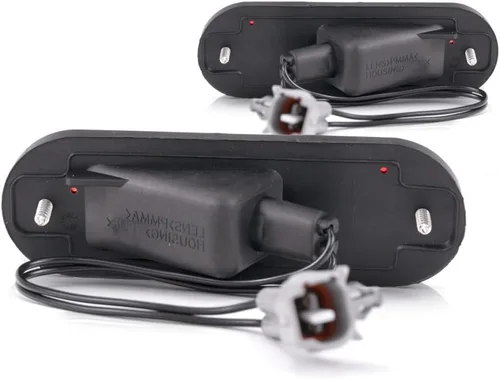 Miniatura 2 de Para Toyota RAV4 1996 97 98 99 2000 Conjunto de luz de marcador lateral lado del conductor y del pasajero Par Trasero Rojo Reemplazo