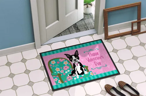 Miniatura 2 de Caroline's Treasures VHA3001MAT - Felpudo para puerta delantera, 18 x 27 pulgadas, para interiores y exteriores, para entrada, antideslizante