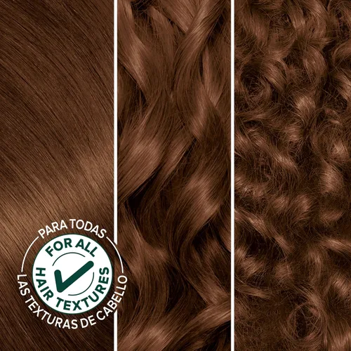Miniatura 2 de Garnier Nutrisse Crema nutritiva para el cabello, color marrón caoba dorado medio 535, tinte permanente para el cabello, 1 unidad