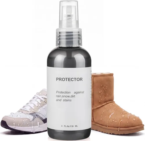 Spray protector de zapatos de gamuza y nobuk repelente a prueba de lluvia y manchas, impermeabilización avanzada para zapatos de gamuza, botas,