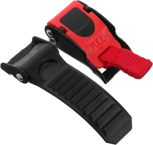 Hebilla de casco de liberación para cascos de motocicleta, construcción de hierro ABS de nailon, cierre de presión fácil y ajuste accesorio de