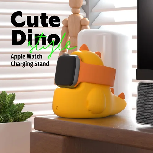 Miniatura 2 de ELETIUO Soporte Cargador Compatible con Apple Watch Series Ultra2/Ultra/10/9/8/SE2/7/6/SE/5/4/3/2/1 (49/46/45/44/42/41/40/38mm), Base de Carga