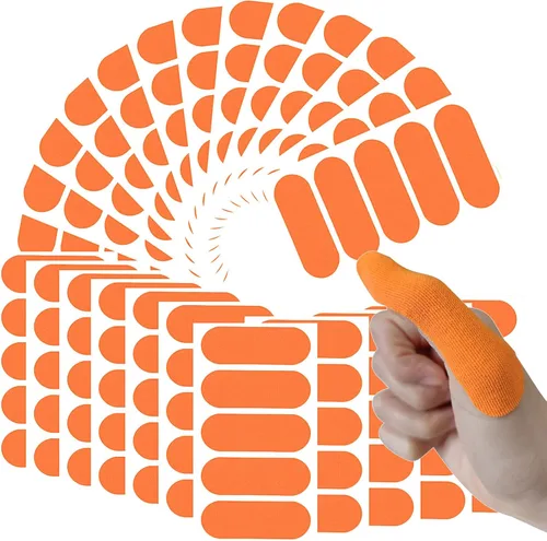 Miniatura 6 de Birllaid 120 piezas de cinta adhesiva para pulgar de bolos, cinta adhesiva para dedos de bolos, cinta adhesiva para pulgar para jugadores de bolos