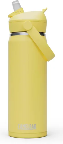 Miniatura 11 de CamelBak - Thrive - Botella de agua con tapa y pajilla, 20 onzas - Aislante de acero inoxidable, color negro