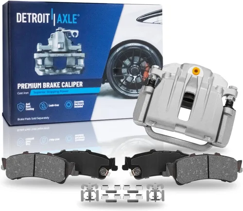 Miniatura 33 de Detroit Axle - Pastillas de Freno Delantero para Mercedes- Benz C230 C250 C300 SLK250, Pastillas de Freno Cerámica w/Reemplazo de Hardware