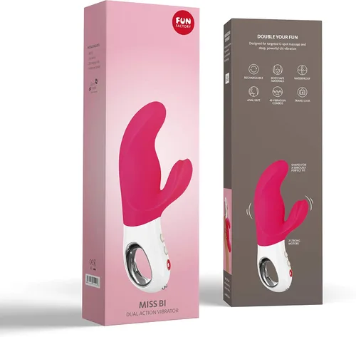 Miniatura 2 de FUN FACTORY Juguetes para adultos Consolador de silicona serie G5 vibrador recargable Juguetes sexuales de lujo para mujeres y juguetes sexuales