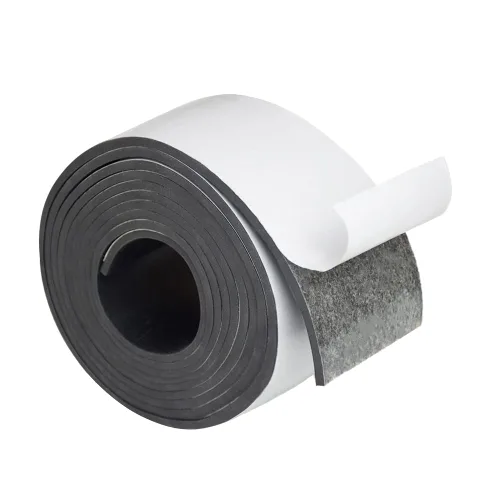 Miniatura 36 de DOBTIM Tiras de goma de neopreno adhesivas de goma sólida de 1/16 (.062)" de grosor X 2" de ancho X 10' de largo, hoja de goma autoadhesiva