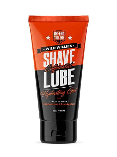 Wild Willies - Gel de afeitado hidratante y de alta calidad, lubricante de afeitado – Formulado con cafeína, aceite de jojoba calmante y aceite de