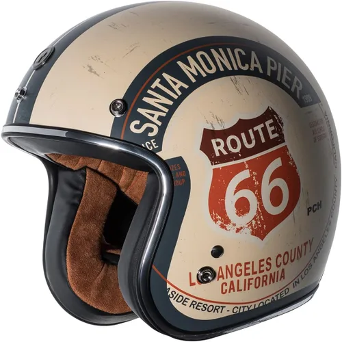 Miniatura 22 de TORC T50/Del Mar Casco de Motocicleta con Cara Abierta 3/4 con Gráficos