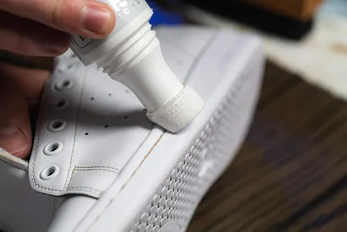 Miniatura 4 de Shoe MGK Blanqueador de tenis - Pintura de retoque para zapatos y suela para restaurar zapatillas de deporte, cuero y zapatos de tenis