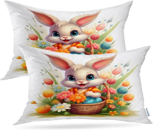 Miniatura 66 de Batmerry Black Cat Green Leaves Throw Pillow Covers, Cat Among Foliage Decorative Pillow Covers Digital Printing Blended Fabric for Couch Sofa Bed