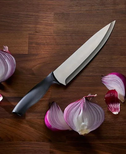 Miniatura 3 de Chicago Cutlery Belmont - Juego de cuchillos de cocina (13 piezas) con cuchillos de carne y bloque de madera, asas ergonómicas de polímero y juego