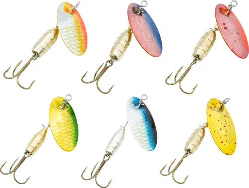 Miniatura 18 de Panther Martin Fishing Lures 6-Pack All Time Greatest Fish Catcher World Famous Spinning Lures in Value Kit Spinners for Trout, Salmon, Panfish