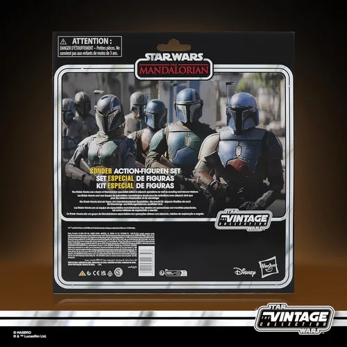Miniatura 3 de STAR WARS The Vintage Collection Mandalorian Shriek-Hawk, The Mandalorian 3.75 pulgadas coleccionable paquete de 4 (exclusivo de Amazon)